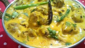 Palak Kadhi Recipe
