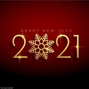 Happy new year 2021