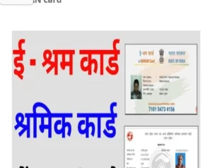 E-Shram Card in Hindi